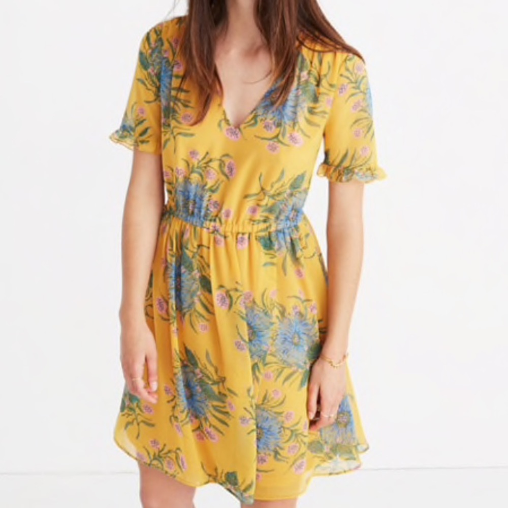 Madewell Sweetgrass Ruffle Dress